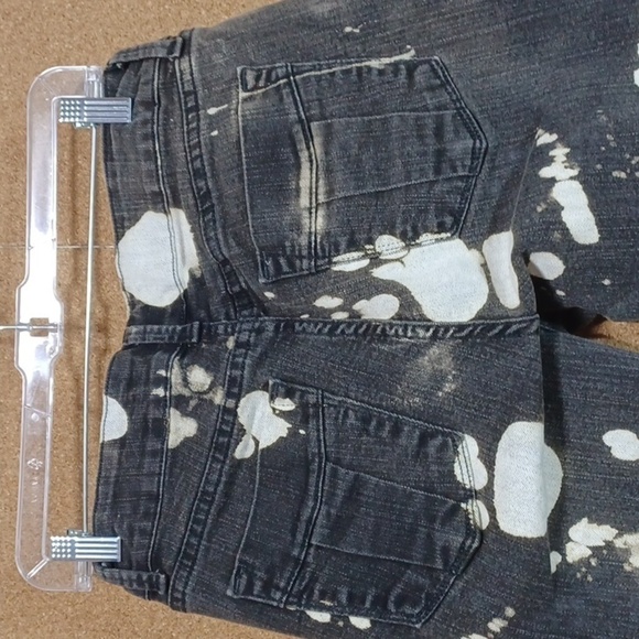 SLICK-BUD FASHIONS JEANS a 10p in a beautiful white washed design one of a kind - Picture 8 of 9